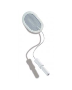 Ambu Neuroline Surface 720 Electrode, Wet Gel 30x22mm, 10cm Lead Wire, 1.5mm connector [Pack of 12]