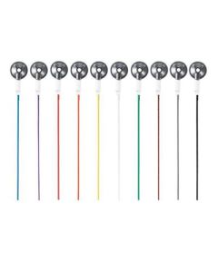Ambu Neuroline Cup 726 electrode, 10mm Diameter, 3mm Height, 100cm lead length [Pack of 10]