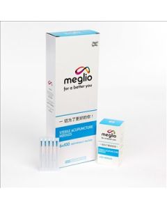 Acupuncture Needles 100 Individually Wrapped Acupuncture Needles 0.30mm By 50mm Copper Handles With Guide Tubes [Pack of 6]