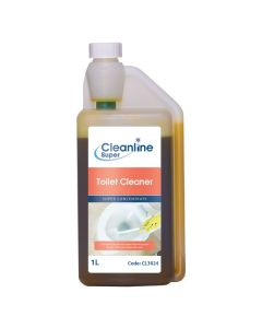 Cleanline Super Toilet Cleaner Super Concentrate 1 Litre [Pack of 4]