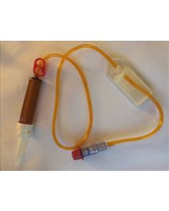 Administration Set for Plum 360, Amber 20 Drop Admin Set with Filters [Pack of 50]