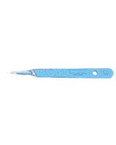 Scalpel No. 10 Sterile Disposable Fitted to Polystyrene Handle [Pack of 10]