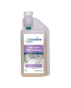 Cleanline Super Low Foam Floor Cleaner Super Concentrate 1 Litre [Pack of 4]