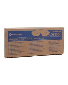 SafeView Lens Eyewear Clear Disposable 10x25/Case