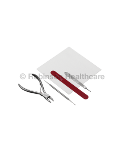 Instrapac Podiatry Basic Emery Pack Curved Roller Spring [Pack of 1]