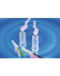 BD 368650 Eclipse Blood Collection Needles With Pre-attached Holder 21G x 1.25" Green [Pack of 100] 