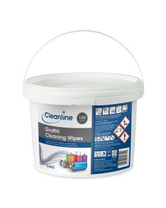 Cleanline Graffiti Cleaning Wipe 150 Wipes [Pack of 4]