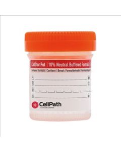 Cellstor Pre-Filled Specimen Pot 60ml 10% Formalin PH Neutral [Pack of 25]