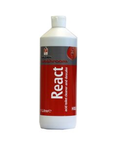 Selden React Toilet Descaler & Rennovator H018 1 Litre [Pack of 12]