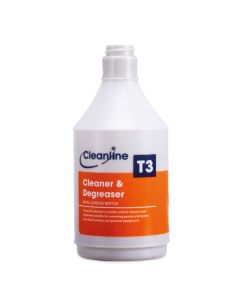 Cleanline Super T3 Cleaner & Degreaser Trigger Bottle (Empty) 750ML [Pack of 1]