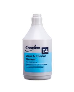 Cleanline Super T4 Glass & Interior Cleaner Trigger Bottle (Empty) 750ML [Pack of 1]