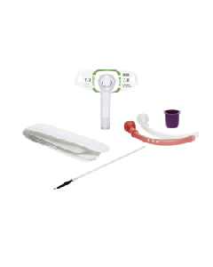 Portex BLUselect 7.0mm Uncuffed Fenestrated Tracheostomy Tube [PACK OF 1]