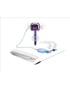 Portex BLUselect Tracheostomy Tube 7.5mm Cuffed Non-Fenestrated [Pack of 1]