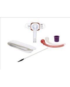 Portex BLUselect 7.5mm Uncuffed Fenestrated Tracheostomy Tube [PACK OF 1]