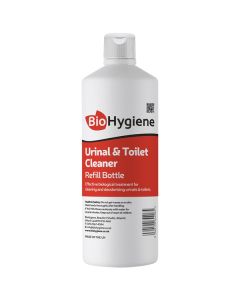 Biohygiene Urinal & Toilet Cleaner Refill Bottle 1 Litre [Pack of 6]