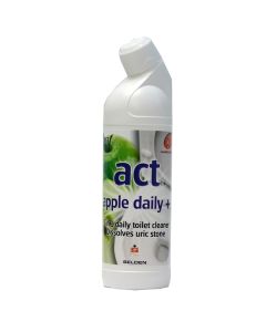 Selden Act Apple Daily+ 3 In 1 Toilet Cleaner H063 [Pack of 12]