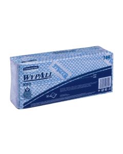 7441 WypAll X50 Interfolded Colour Coded Cleaning Cloths Blue [Pack of 300]