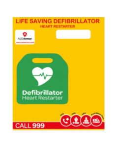 AED Armor Outdoor Heated Cabinet No Lock for Telephone Box