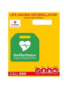 AED Armor Outdoor Heated Cabinet with Lock for Telephone Box