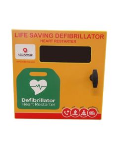 AED Armor Stainless Steel Cabinet No Lock with heating
