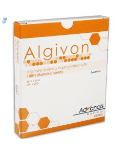 Algivon Alginate with Honey 5cm x 5cm [Pack of 5]