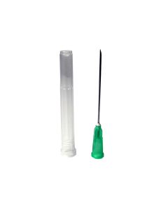 Terumo Agani Sterile Hypodermic Needle (Green) 21G X 1 1/2" [Pack of 100] 
