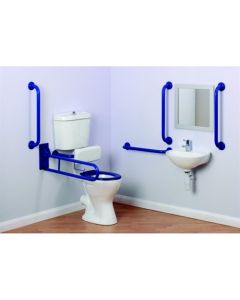 Arley Comfort Doc M Low Level Toilet Pack - Lever Operated Flush [Pack of 1]