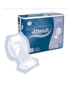 Attends Contours Regular 6 Pads