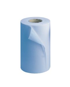 AW Essential Towel Rolls, Blue, 40m [Pack of 18]