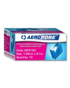 Aero Microporous Tape 1.25cm x 10m