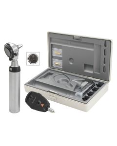 HEINE BETA Set 3.5V - BETA 400 F.O. Otoscope + BETA 200 Ophthalmoscope + BETA4 USB Rechargeable Handle + USB Cord [Pack of 1]