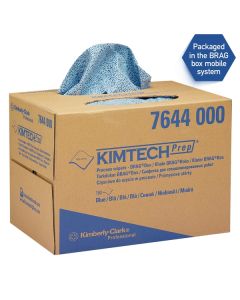 7644 Kimtech Process Wipers 1 Brag Box Blue [Pack of 1]