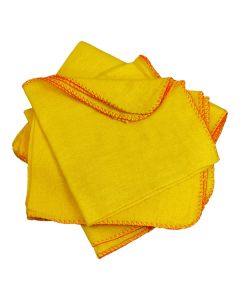 Cleanworks Yellow Duster 50x35cm [Pack of 1]
