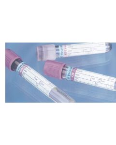 BD 367873 Plastic K2EDTA tube 6ml with Lavender Hemogard Closure [Pack of 100] 