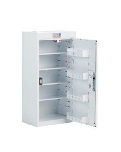 Bristol Maid Drug & Medicine Cabinet - 500 X 300 X 900mm - No Light - Standard & Door Shelves - R/H Hinge