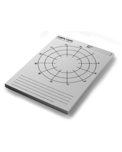 HEINE Indirect Ophthalmoscope: Pad of 50 Fundus Charts [Pack of 1]
