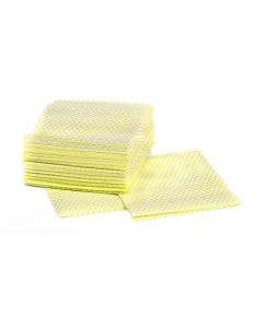 Hydromax Diamond Lightweight Quarter Folded Cloth Yellow [Pack of 50]