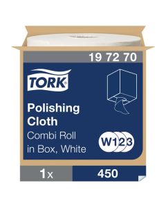 Tork Polishing Cleaning Cloth White 171m [Pack of 1]