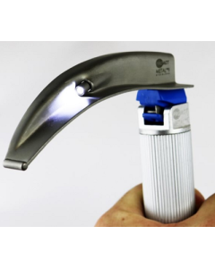 Metal Max+ Combi Laryngoscope Set, Disposable with Batteries, Adult Mac 3 [Pack of 10]