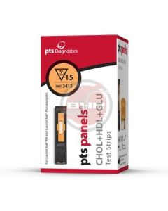 CHOL+HDL+GLU Test Strips [Pack of 15]