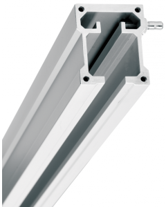 Provita Ceiling Rail,Straight ICS2 - 1m, 57.5x47.5mm Aluminium Anodised And Balance Pin