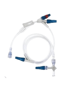 4-Way Stopcock with 2 MicroClave® [Pack of 50]