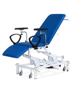 Bristol maid Chair - Variable Height - Three Section - Vinyl - Bristol Blue