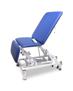 Bristol Maid Chair - Bariatric - Variable Height - Three Section - Electric - Vinyl - Bristol Blue