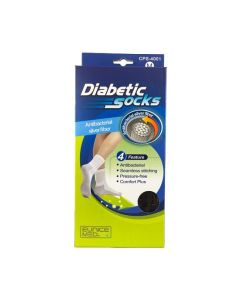 EuniceMed Diabetic Socks Black Small [Pack of 1]
