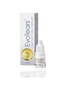 EVOTEARS Dry Eye Relief Eye Drops 3ml (Preservative-Free) [Pack of 1]