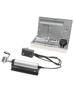 HEINE G100 Set - BETA 200 LED Ophthalmoscope + BETA4 USB Rechargeable Handle + USB Cord + Plug-in Power Supply [Pack of 1]