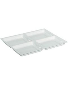 Hafele Shallow Dental Drawer Tray - 4 Compartments [Pack of 1]