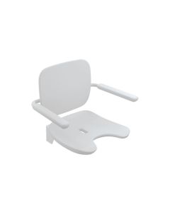 HEWI Hinged Seat Premium - Signal White [Pack Of 1]