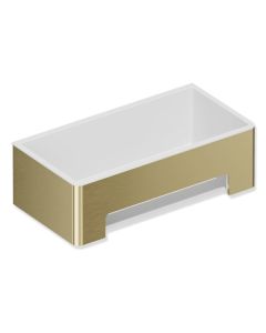 HEWI Metallics Rectangular Shower Basket - Brushed Brass [Pack Of 1]